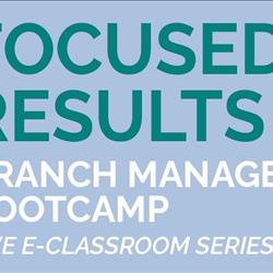Branch Manager Bootcamp online seminar - Summer Series 1