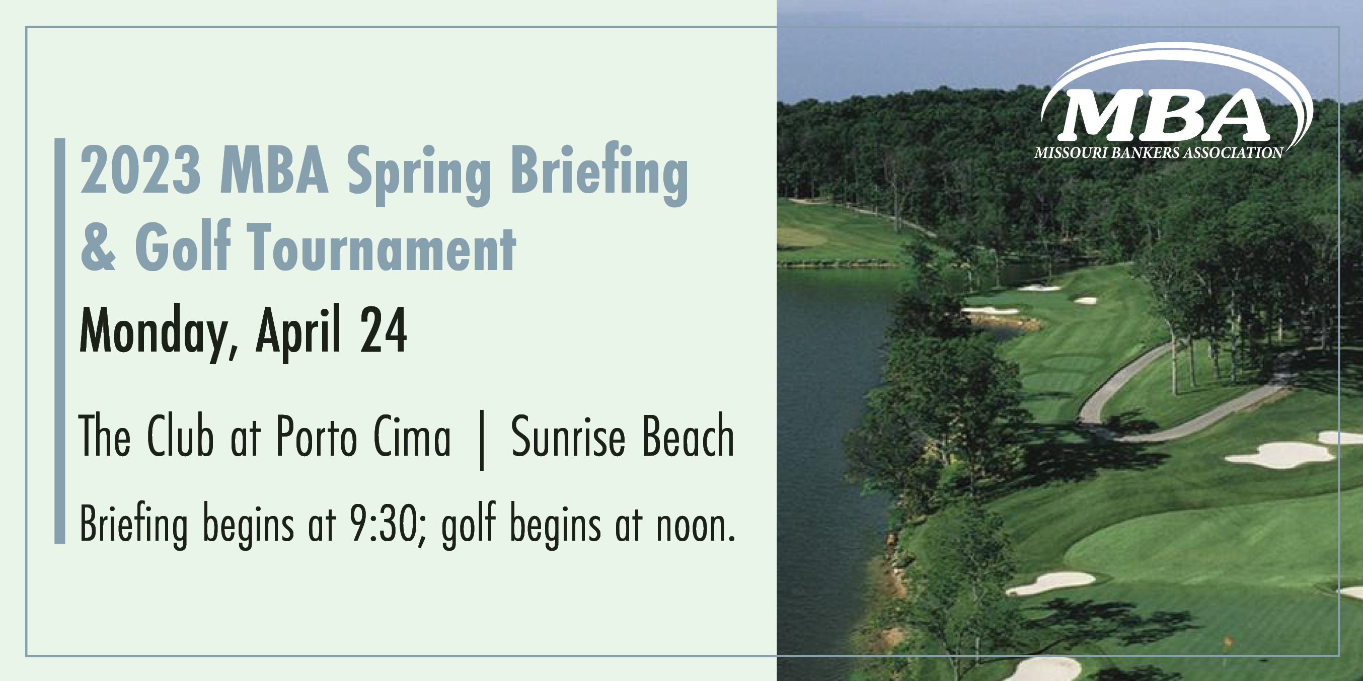 Briefing & Golf Tournament