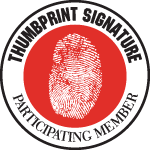 Thumbprint Signature Program logo