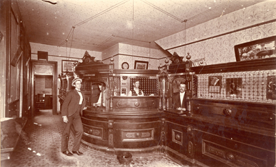 Nodaway Valley Bank original bank lobby