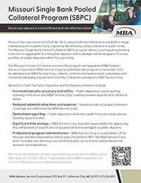 Single Bank Pooled Collateral Program Flyer