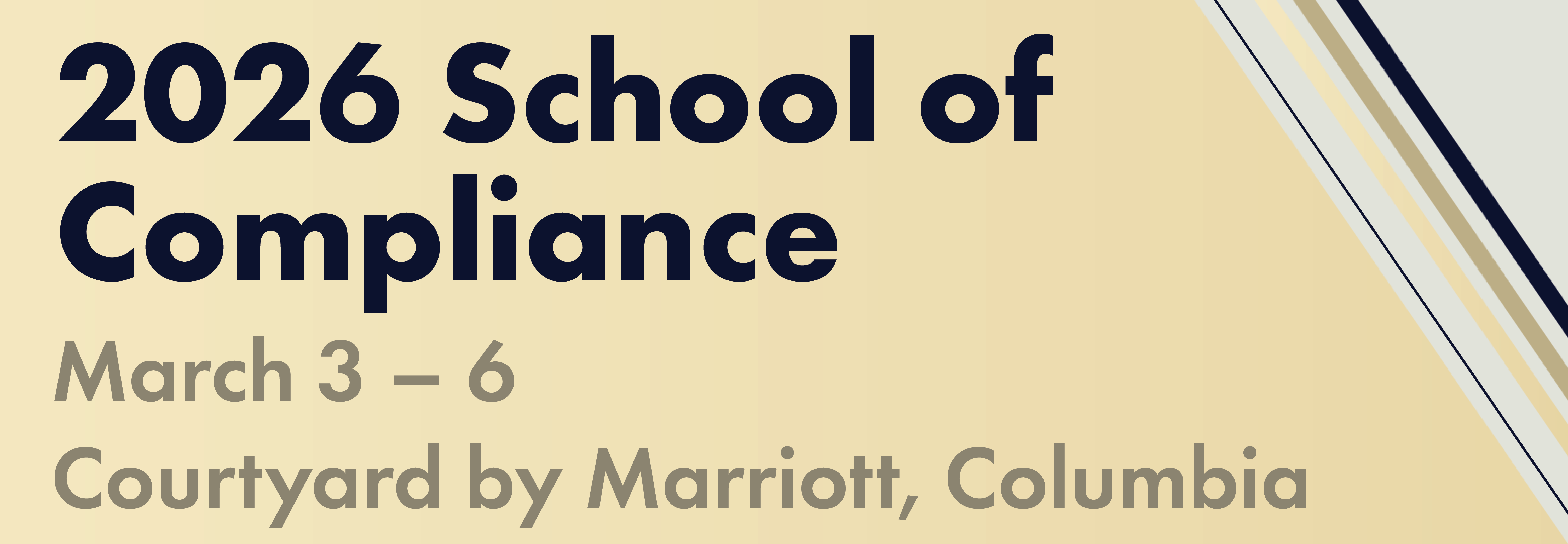 2026 Compliance School