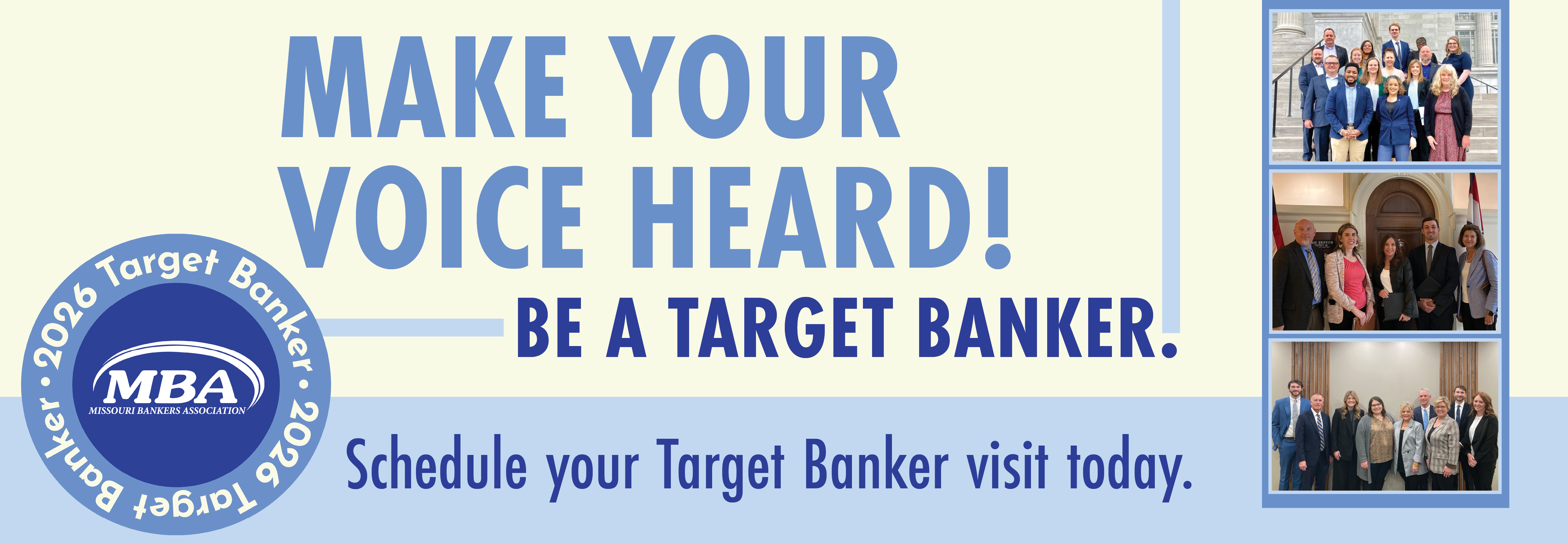 2026 Target Banker Visits