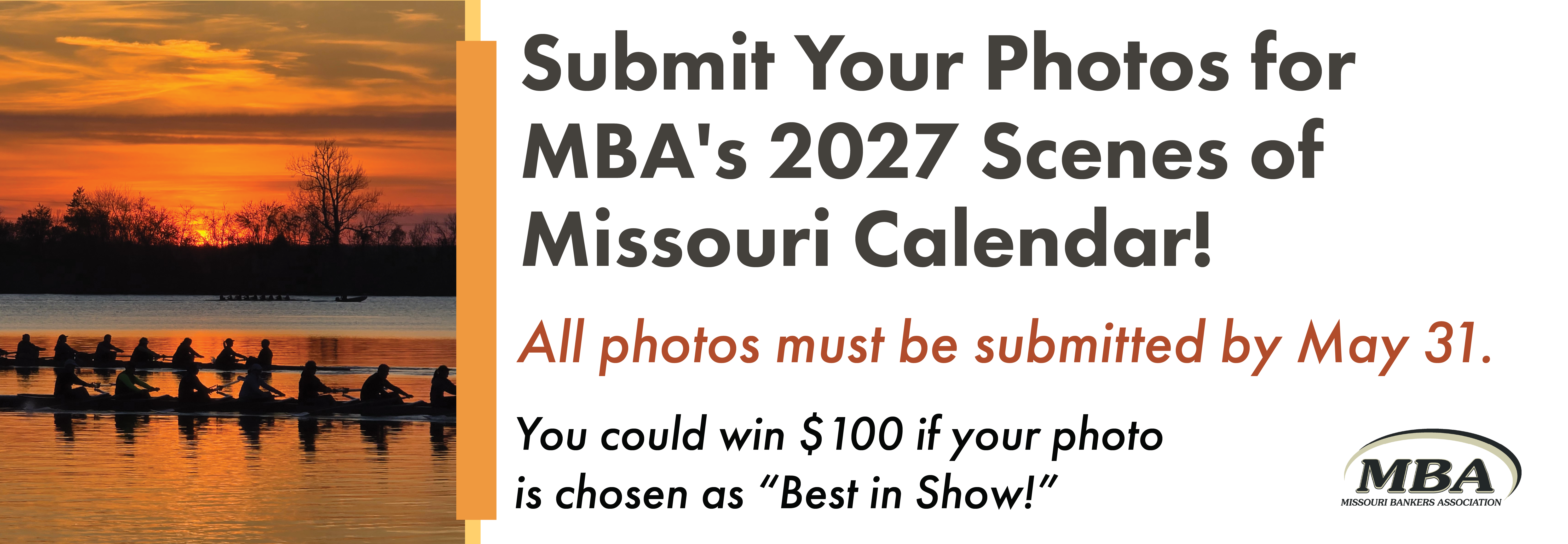 2027 MBA Scenes of Missouri Photo Calendar
