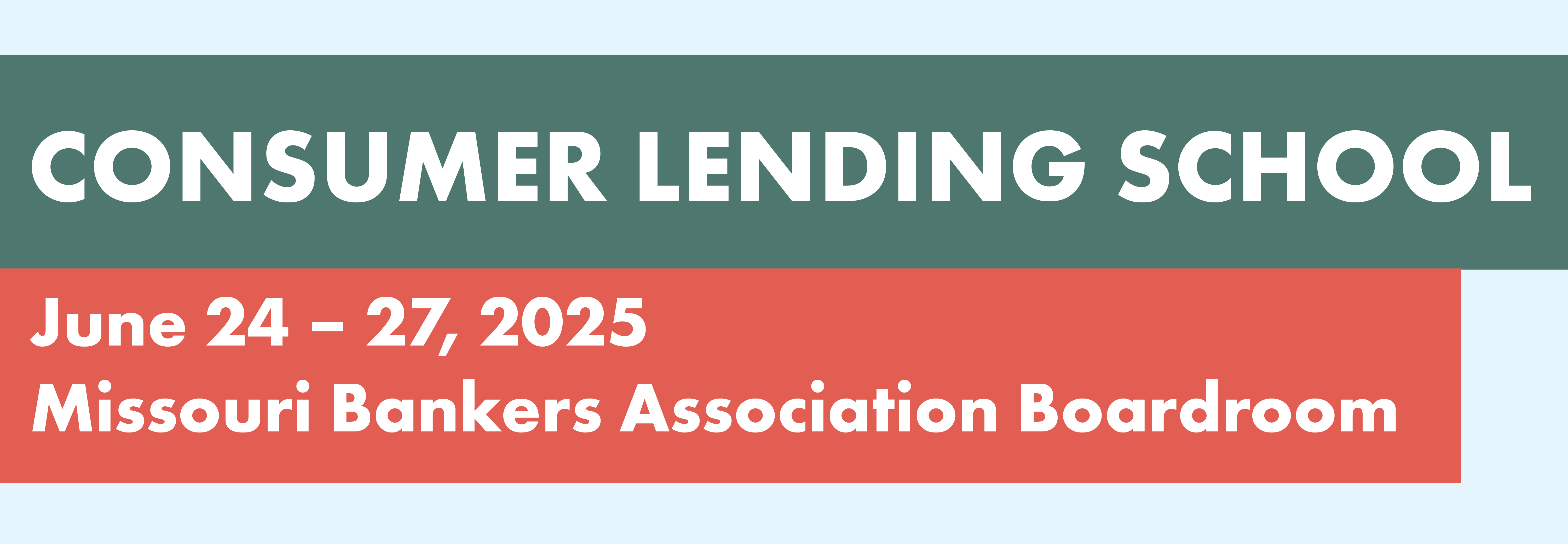 2025 Consumer Lending School