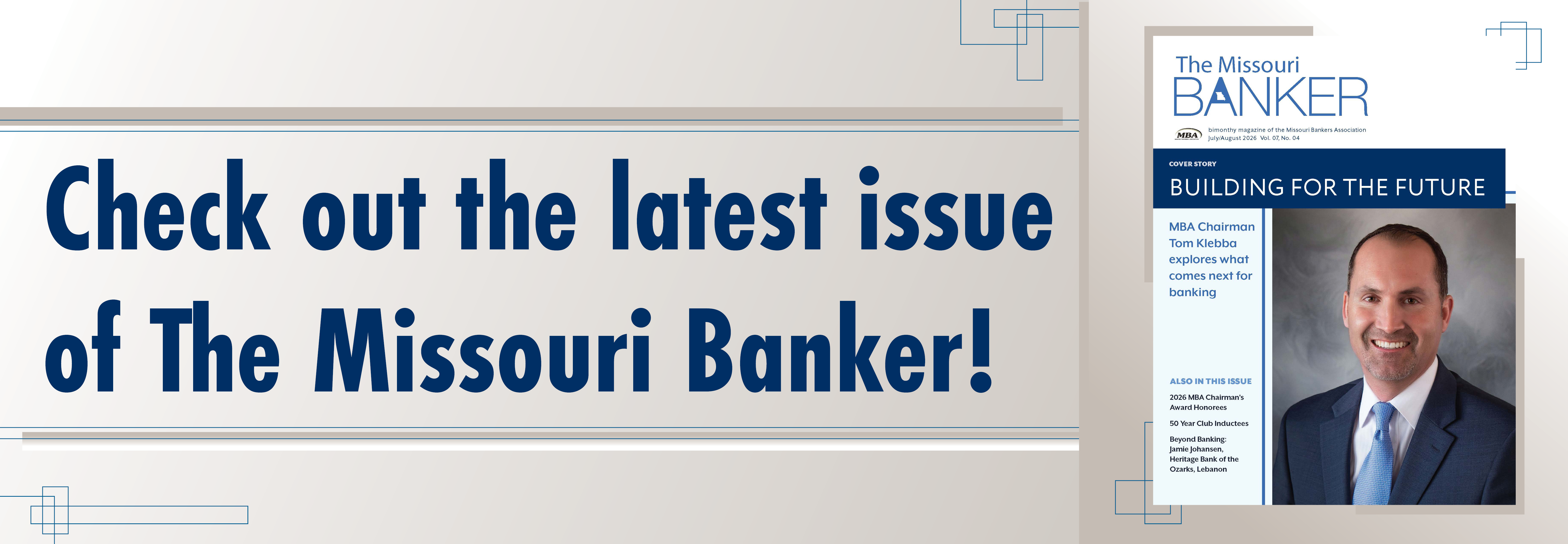 The Missouri Banker - July August 2026
