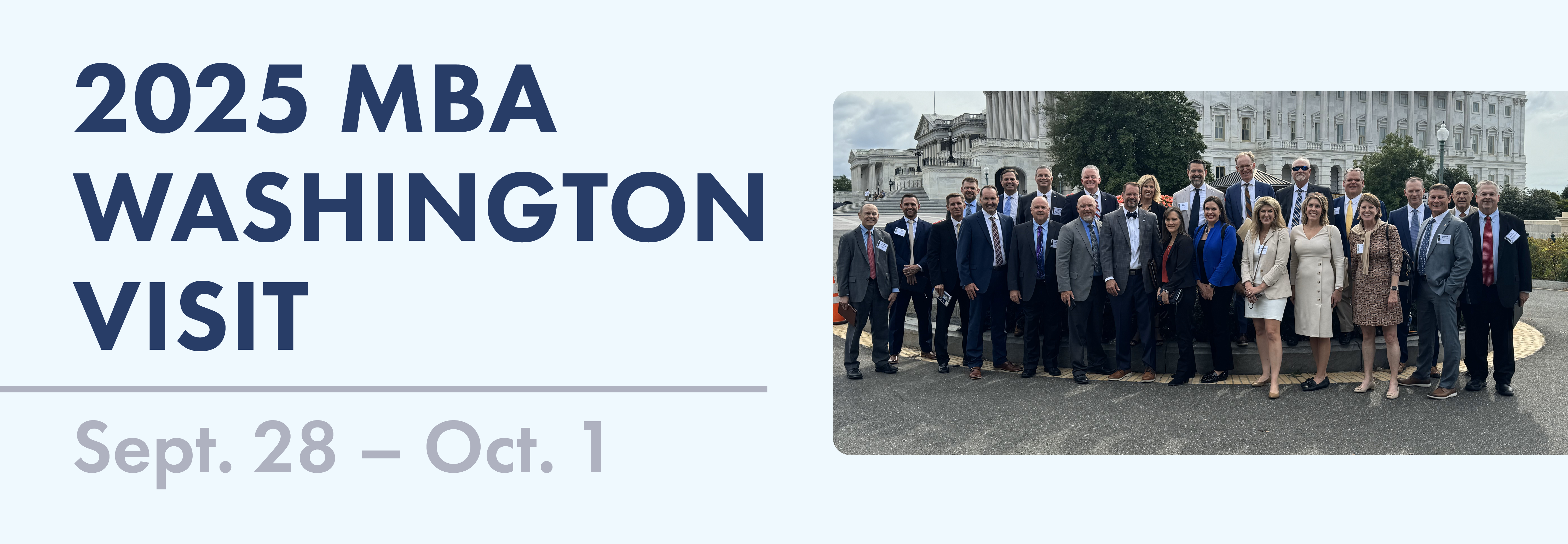 2025 MBA Washington Visit