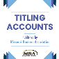 Titling Accounts Manual